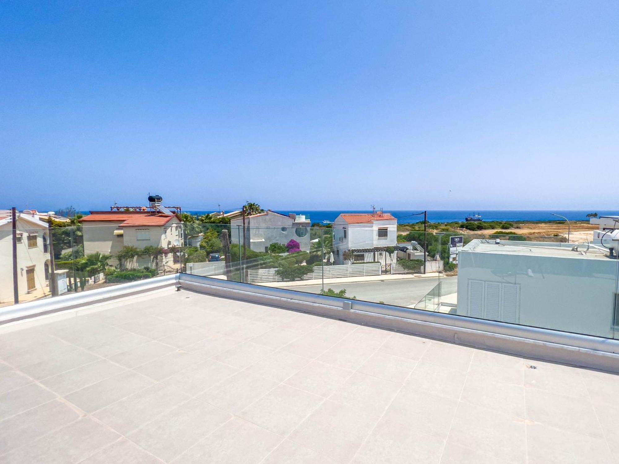 Geo Panoramic Konnos - Pool, Game Room, Gym Villa *