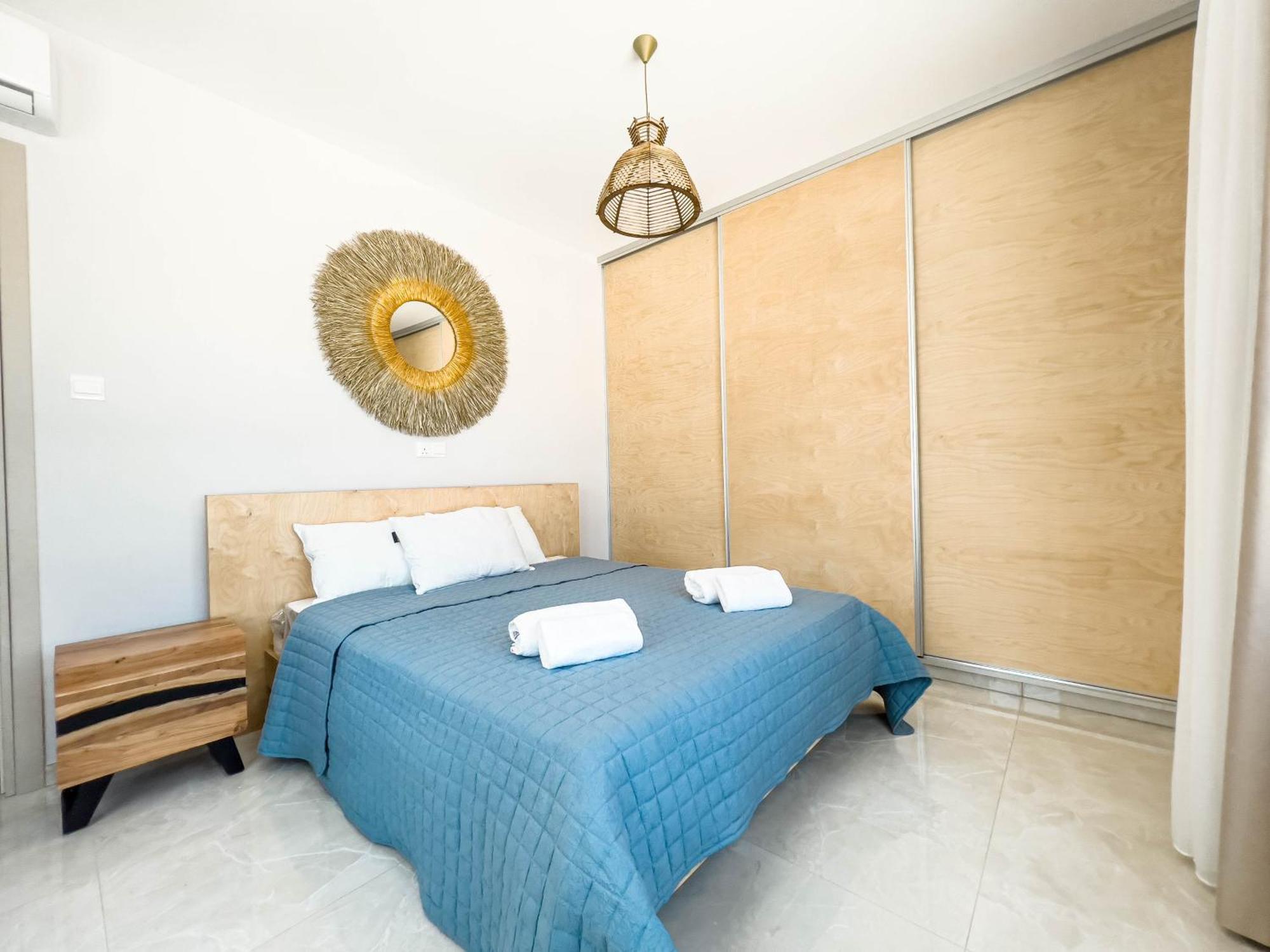 Villa Geo Panoramic Konnos - Pool, Game Room, Gym