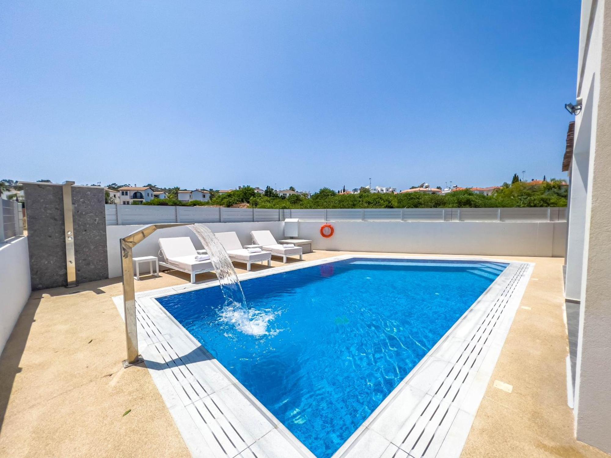Geo Panoramic Konnos - Pool, Game Room, Gym Villa Protaras