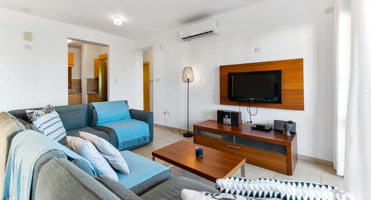 Apartment Ground Floor Anthos With Beautiful Sea Views On Aphrodite Hills *