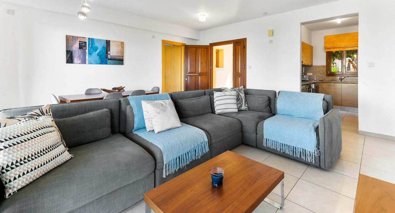 Ground Floor Anthos With Beautiful Sea Views On Aphrodite Hills Apartment Kouklia