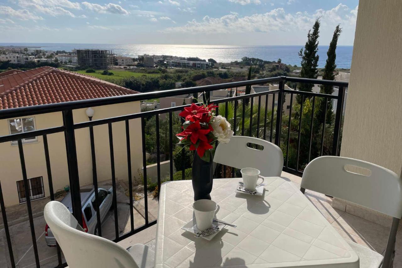 Apartment Eden Heights - Chlorakas Paphos - Sea View Luxury 2 Bed By Yiota Klorakas