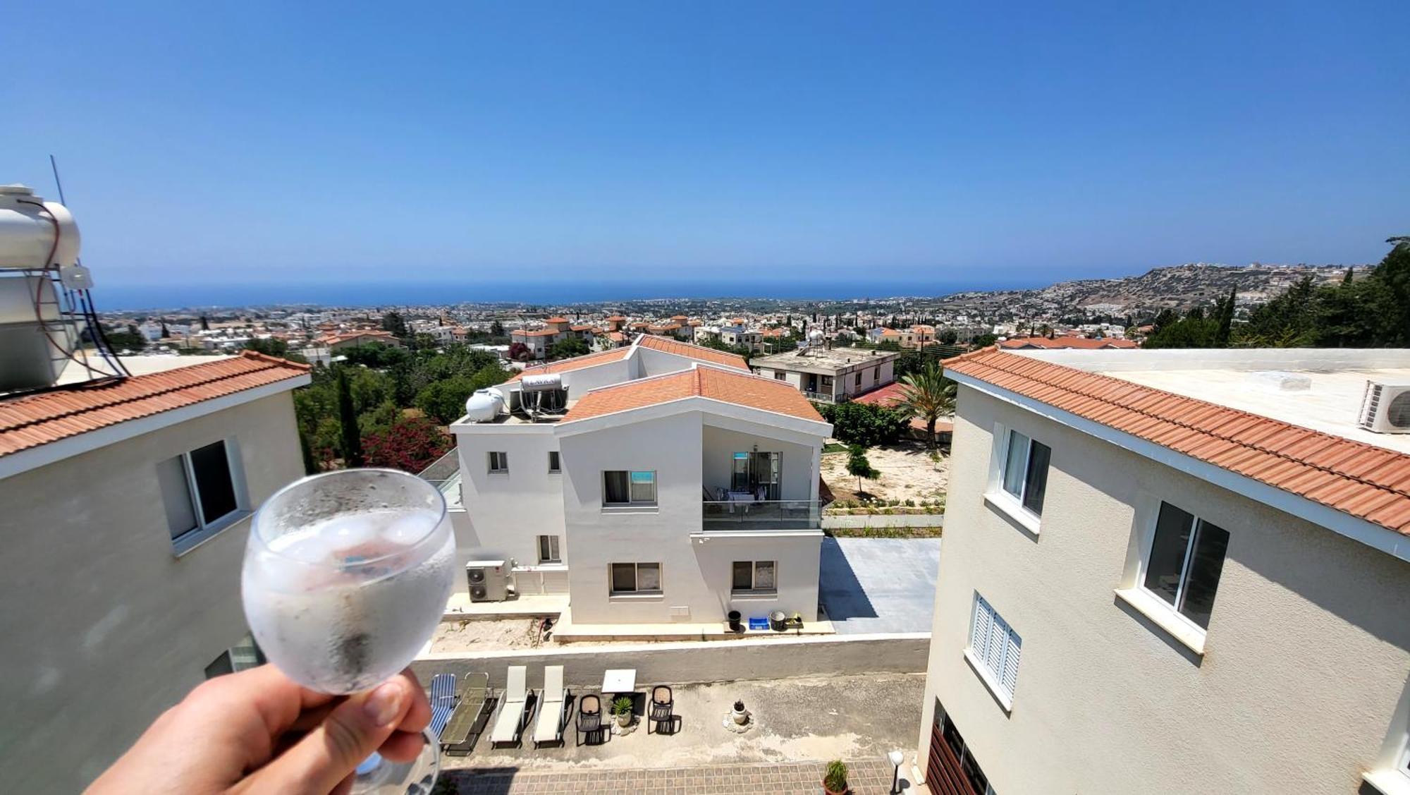 Apartment Calm Seaview Nest In Peyia