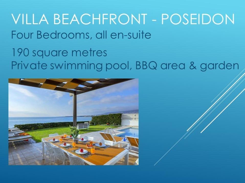 Blue Coral Villas: Exclusive Oceanfront Retreat Villa Coral Bay