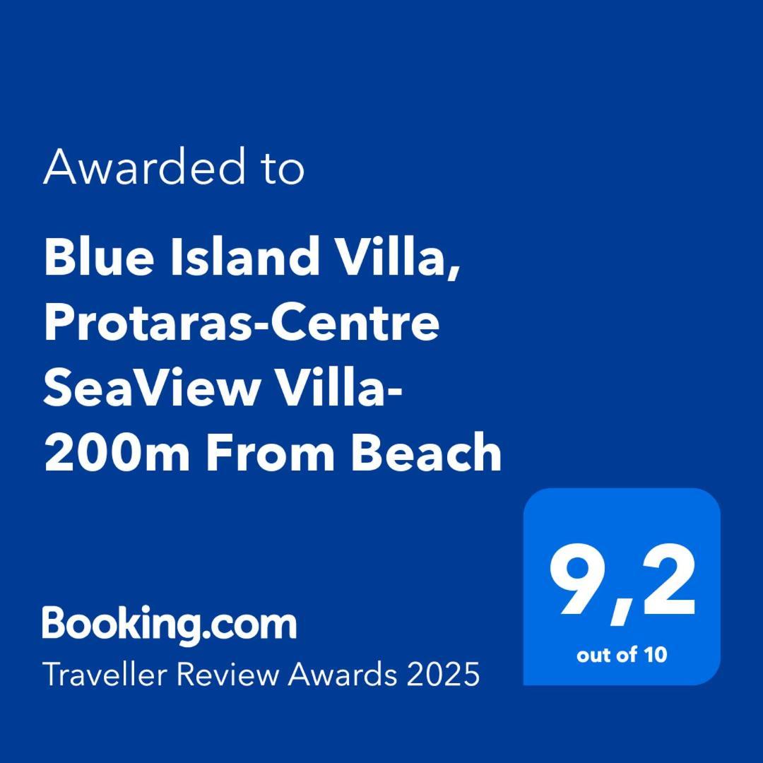 Walk To Center & Beach- Your Dream Escape, Blue Island Villa Protaras