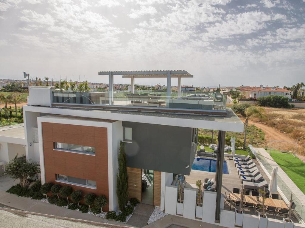 Villa Villa Papadopo - Luxury 3 Bedroom Villa With Private Pool, Hot Tub And Sea Views *
