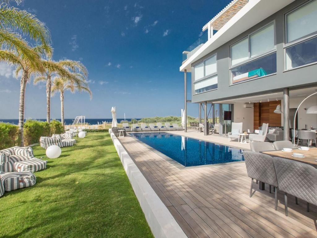 Villa Papadopo - Luxury 3 Bedroom Villa With Private Pool, Hot Tub And Sea Views Villa *