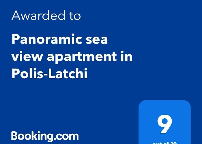 Panoramic Sea View Apartment In Polis-Latchi