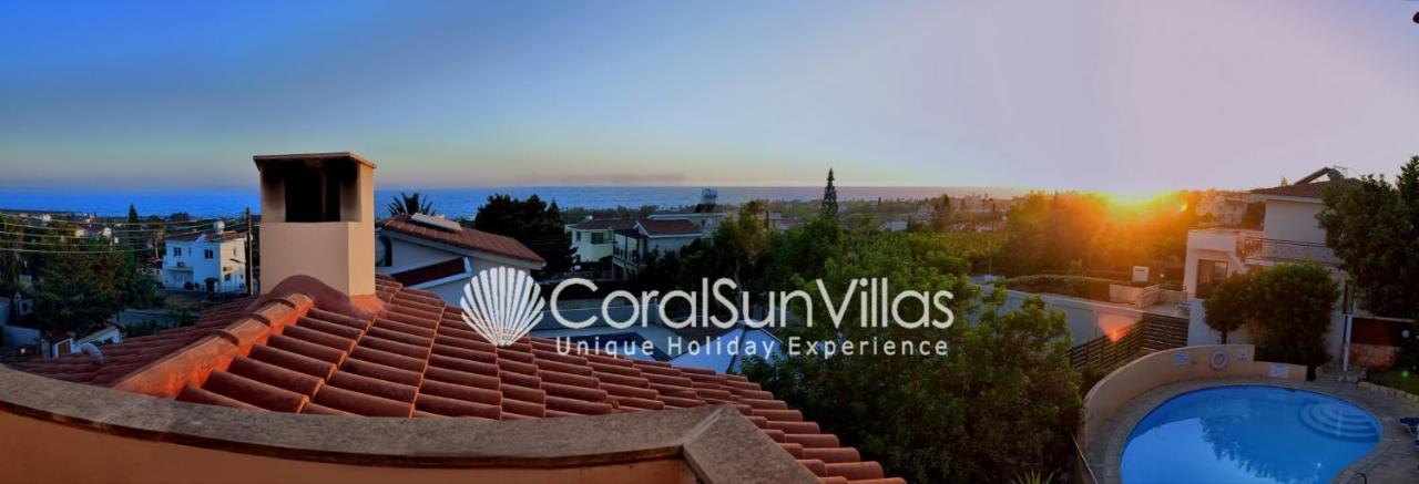 Large Pool & Garden, Sauna/jacuzzi,table Tennis, Peaceful Area, Near To The Sea Peyia