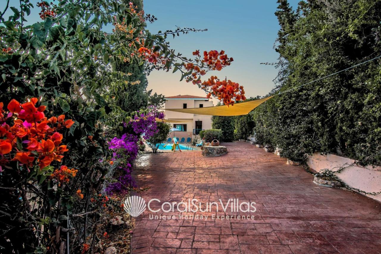 Wonderful Quiet Area,complete Privacy,large Pool, Colorful Garden, Jacuzzi/sauna Peyia