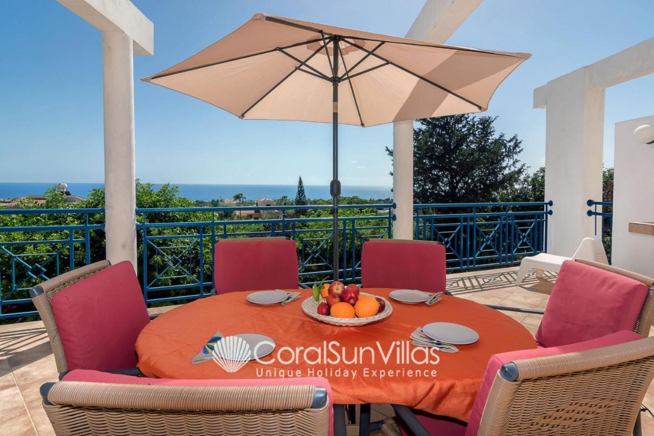 Wonderful Quiet Area,complete Privacy,large Pool, Colorful Garden, Jacuzzi/sauna Peyia