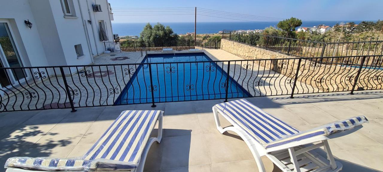 With Spectacular Sea Views, Private Pool, Gardens & Parking