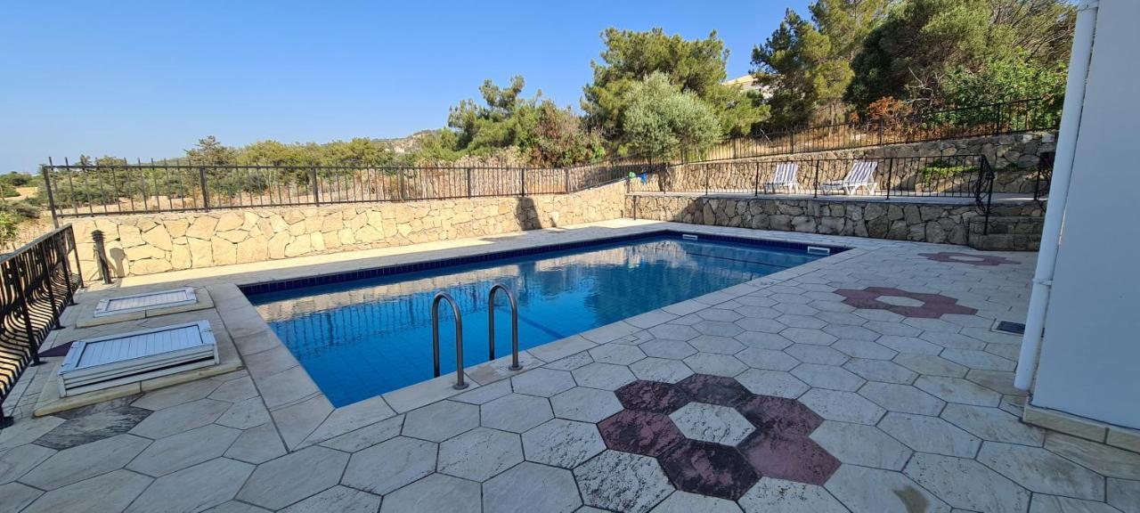 Villa With Spectacular Sea Views, Private Pool, Gardens & Parking Kalogrea