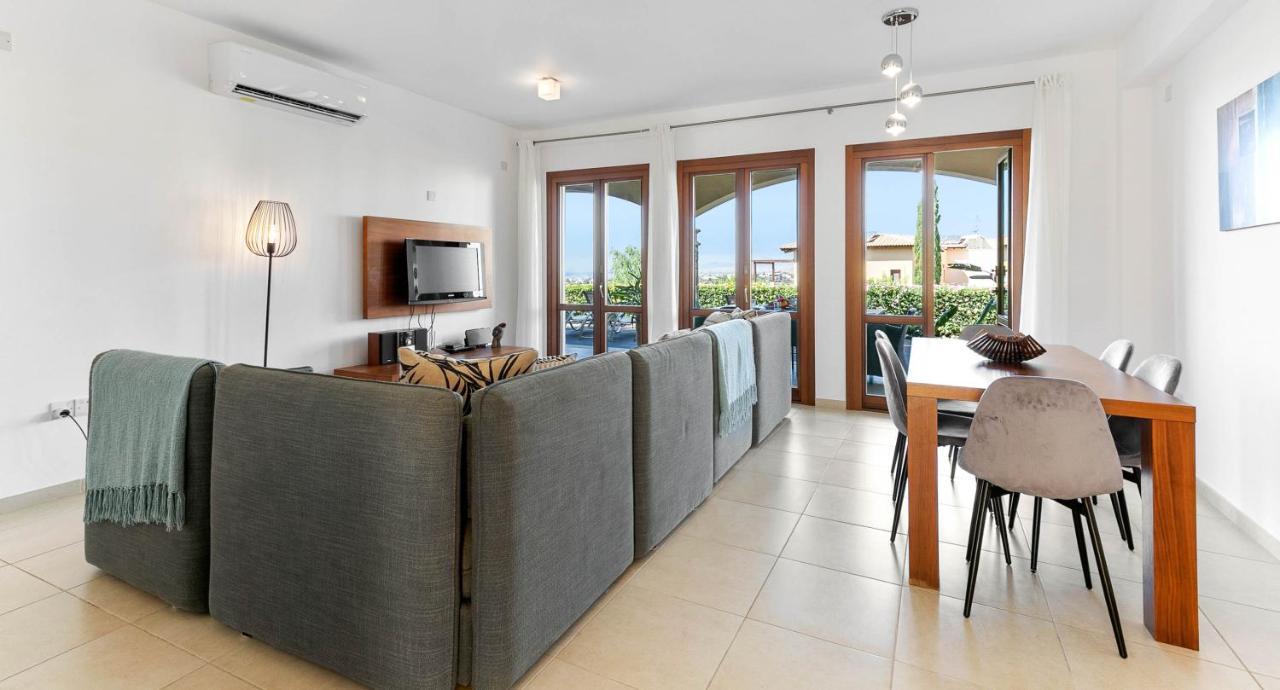 Ground Floor Anthos With Beautiful Sea Views On Aphrodite Hills Apartment Kouklia