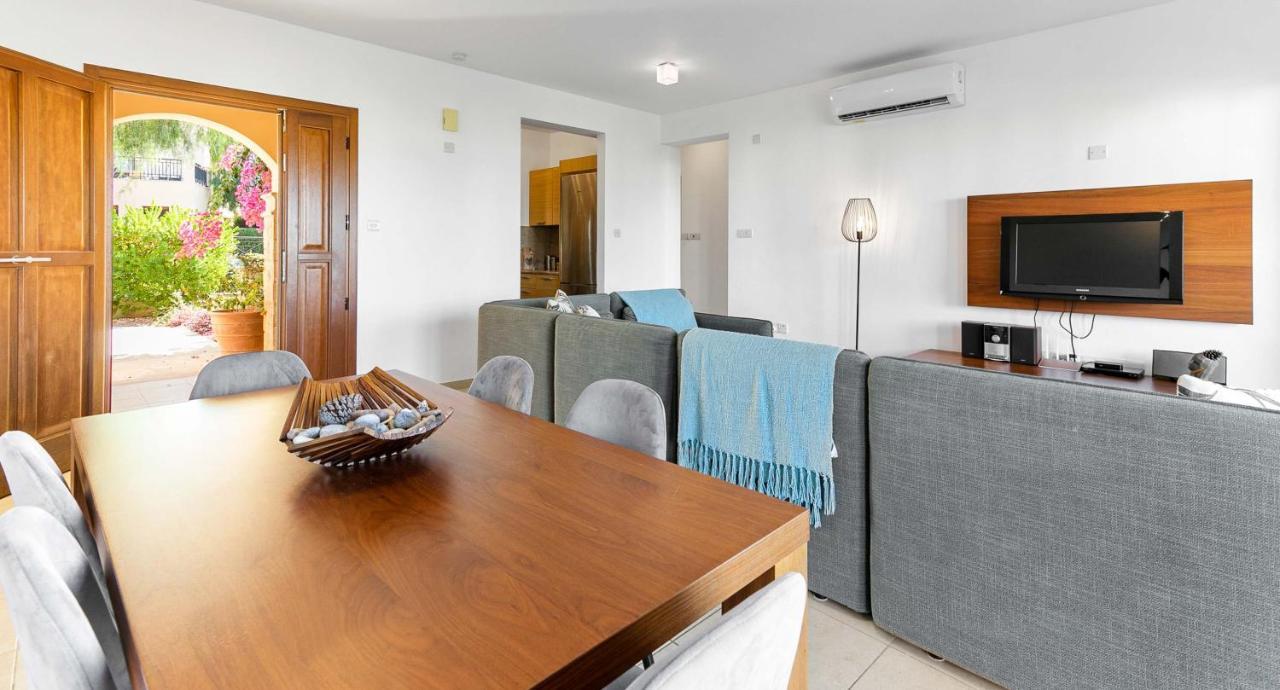 Ground Floor Anthos With Beautiful Sea Views On Aphrodite Hills Apartment