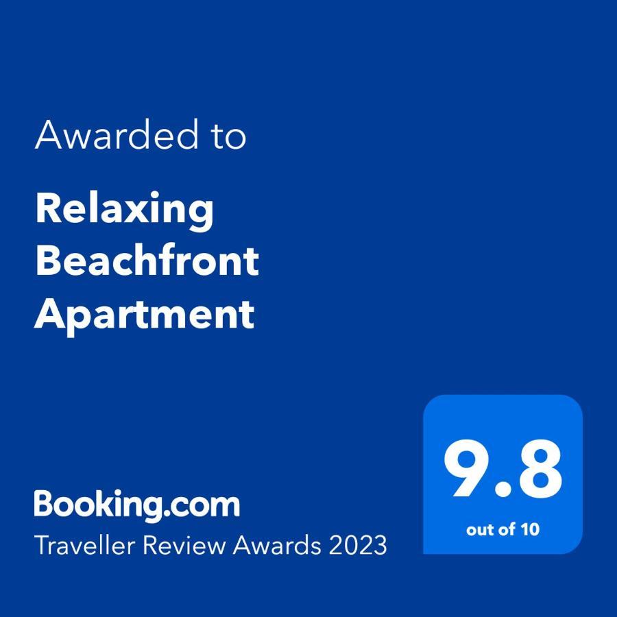Relaxing Beachfront Apartamento