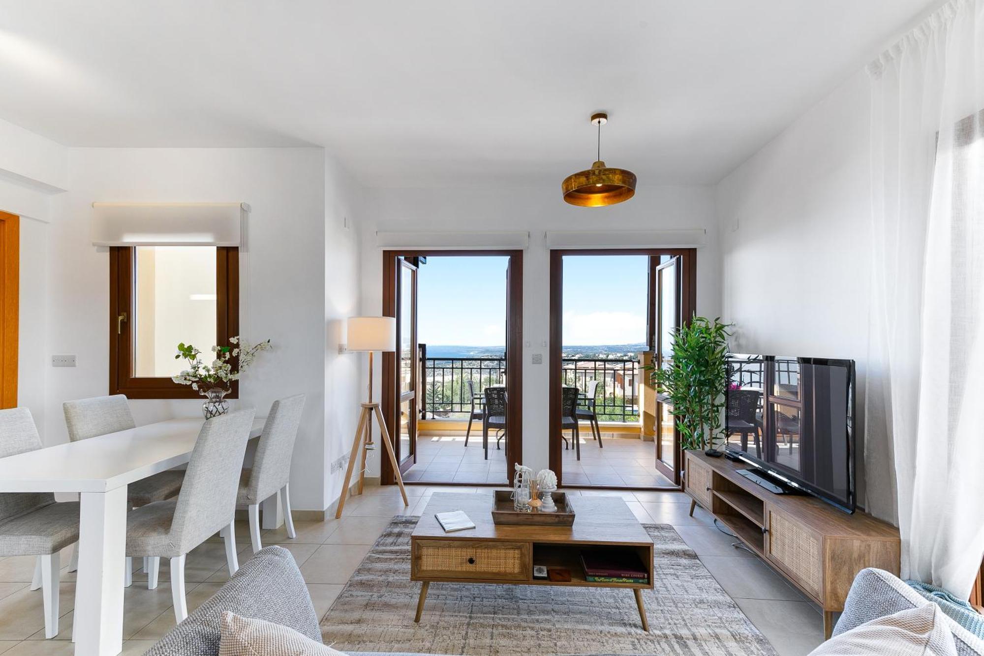 Apartment 1 Bedroom Pyrgos With Beautiful Sea And Sunset Views, Aphrodite Hills