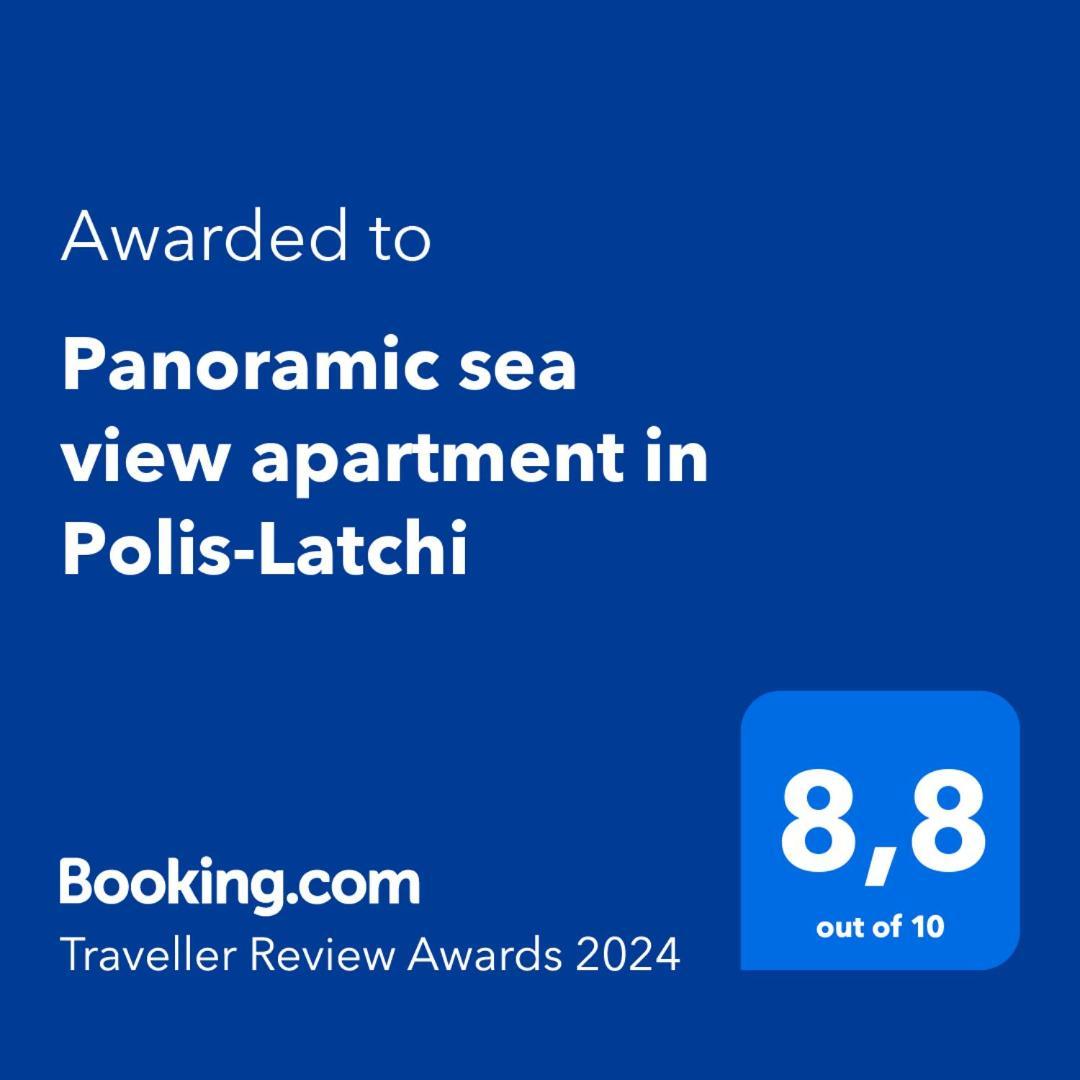 Panoramic Sea View In Polis-latchi Apartment *