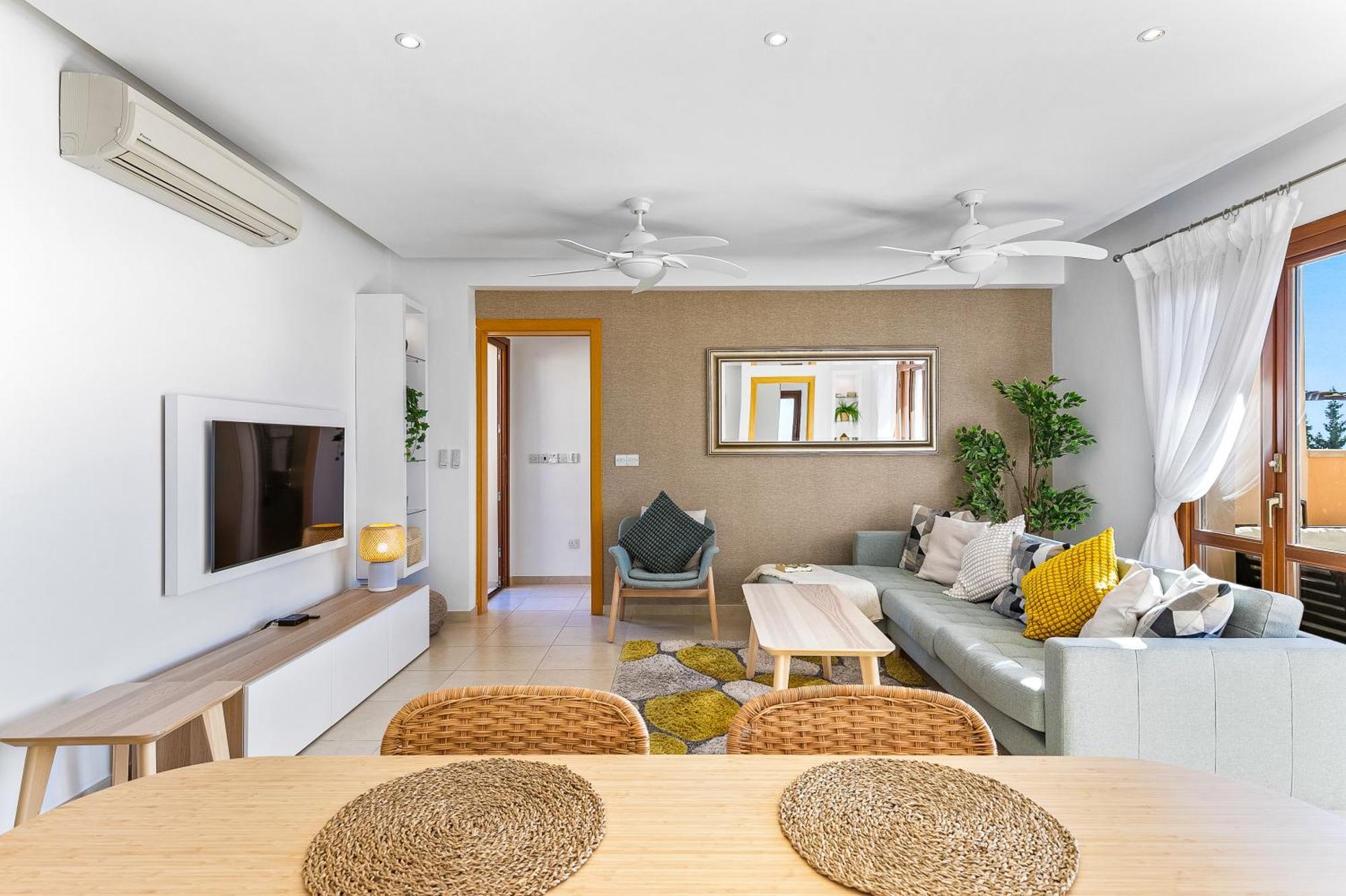 Apartment 2 Bedroom Thalassa With Sea And Sunset Views, Aphrodite Hills