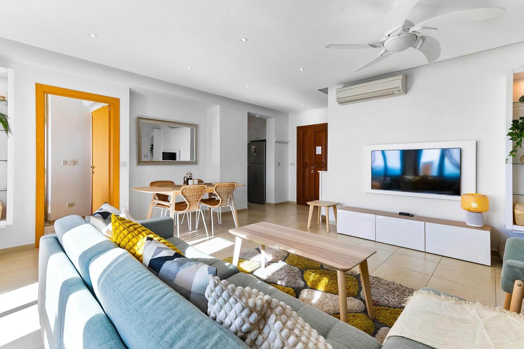 2 Bedroom Thalassa With Sea And Sunset Views, Aphrodite Hills *
