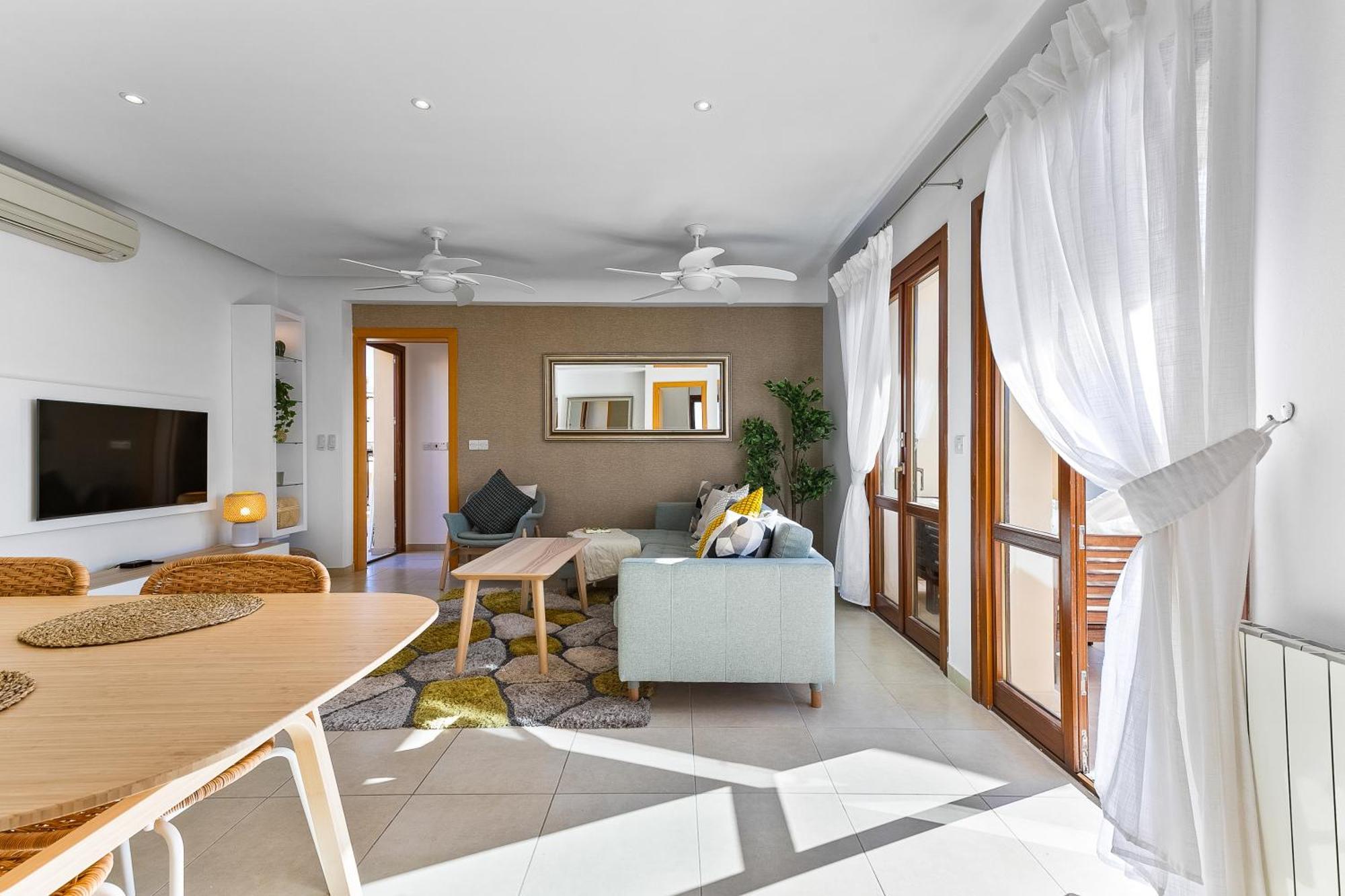 2 Bedroom Thalassa With Sea And Sunset Views, Aphrodite Hills * Kouklia