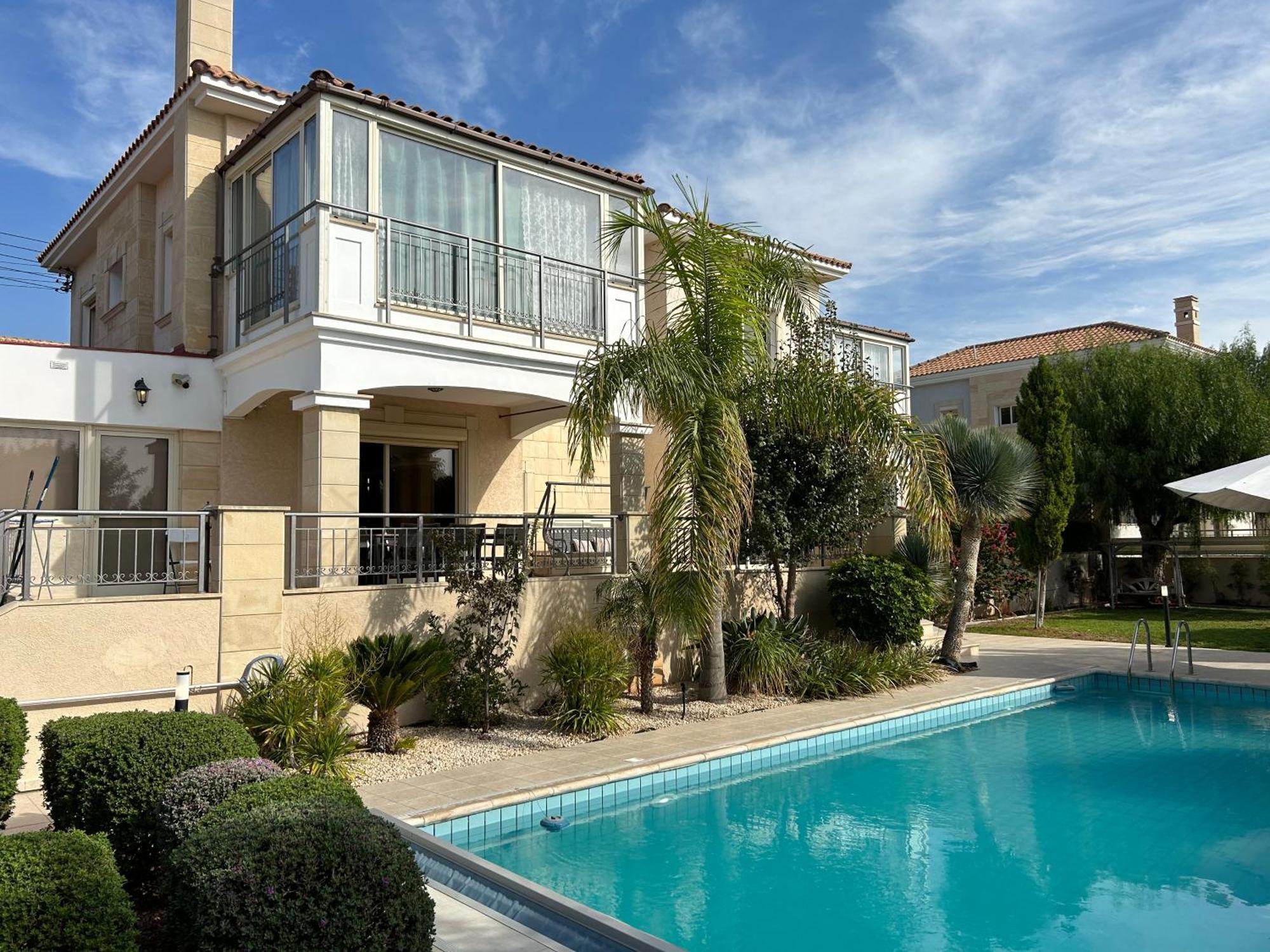 Seaview 6 Bedroom With 28c Private Pool Limassol
