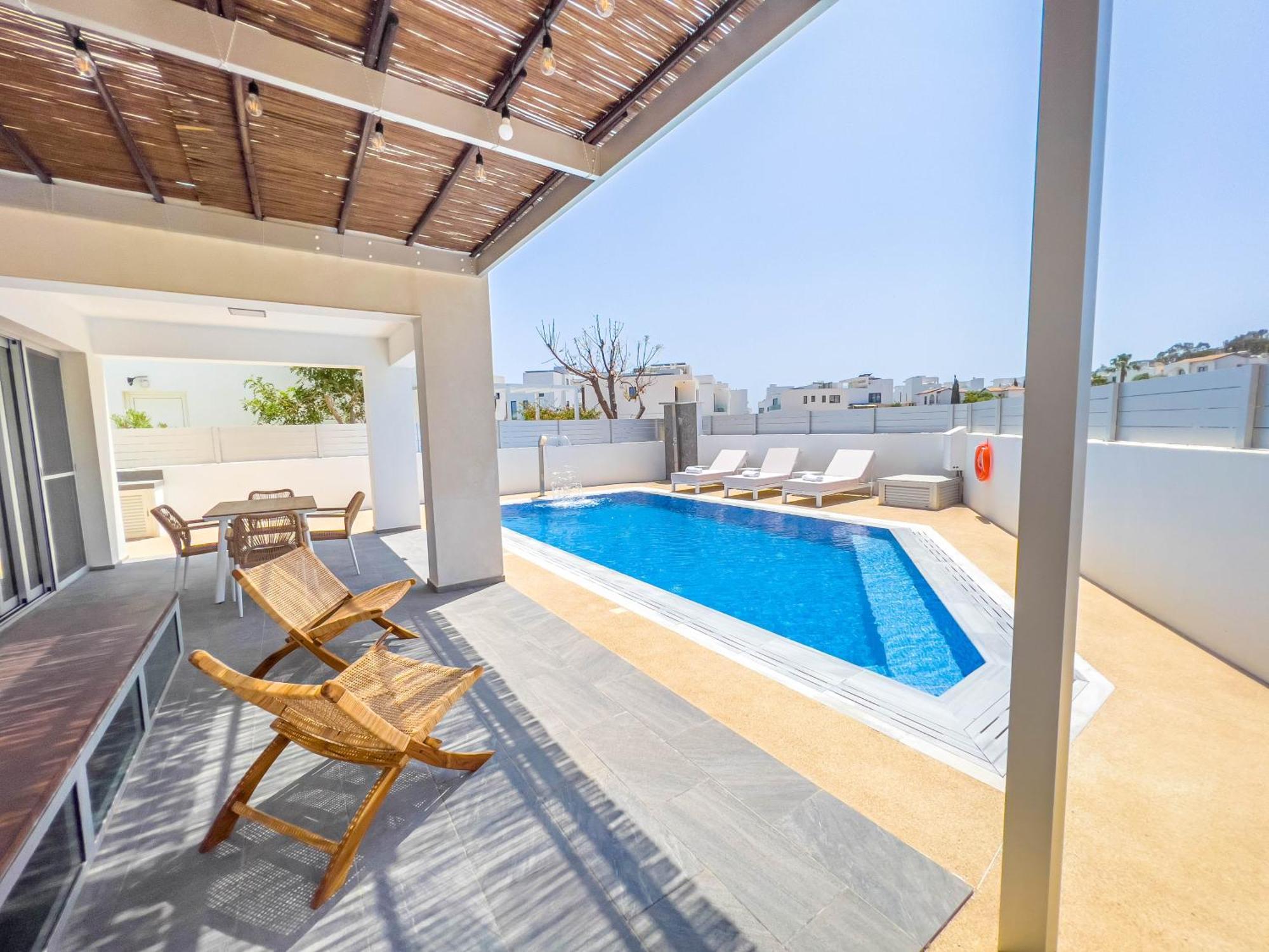 Geo Panoramic Konnos - Pool, Game Room, Gym Villa Protaras