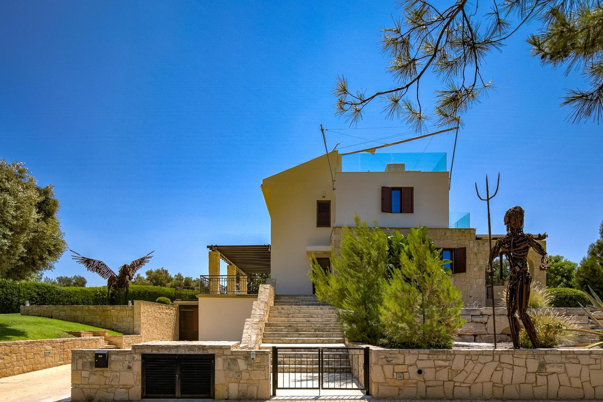 Villa 5 Bedroom Poseidon With Private Pool, Aphrodite Hills Kouklia