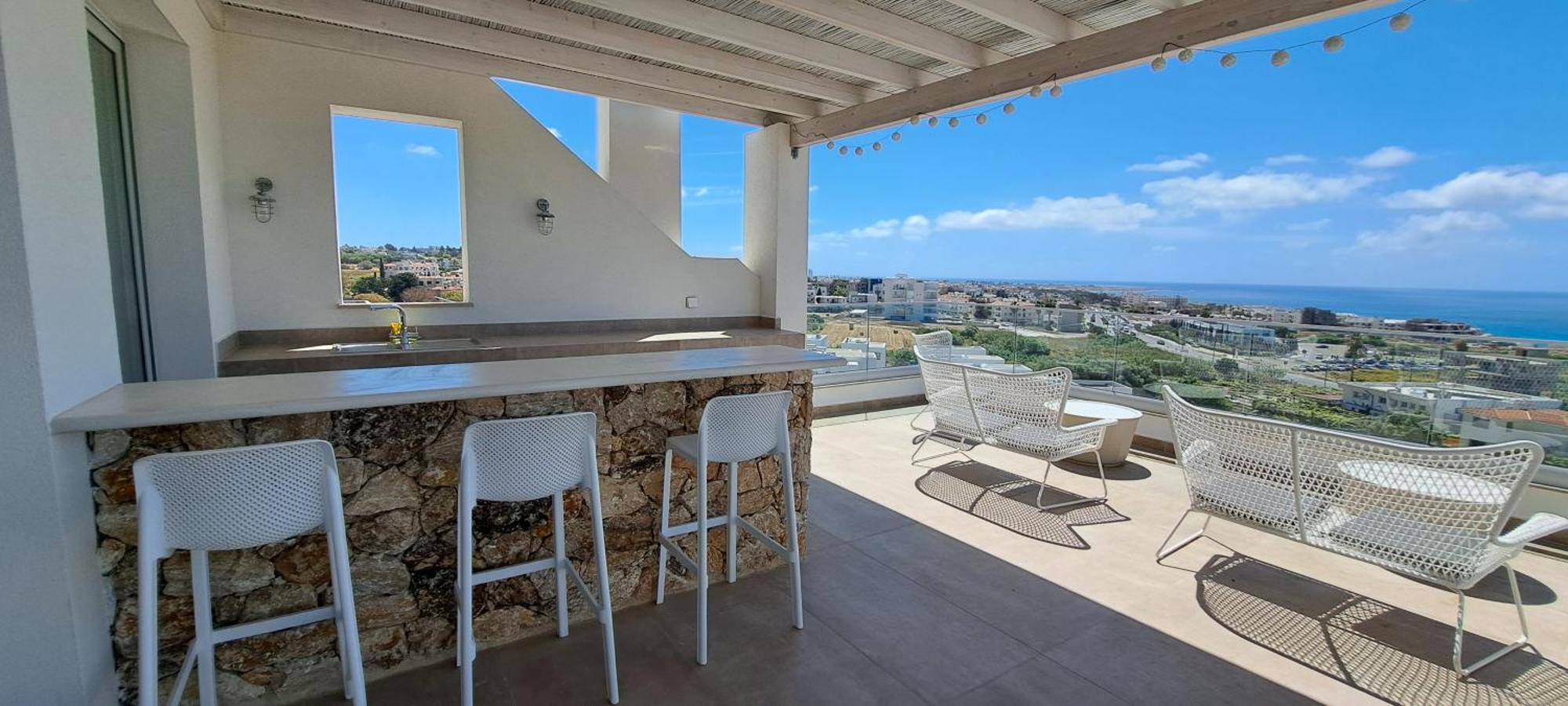 Kyklamino - Unique With Stunning Seaview Villa Klorakas