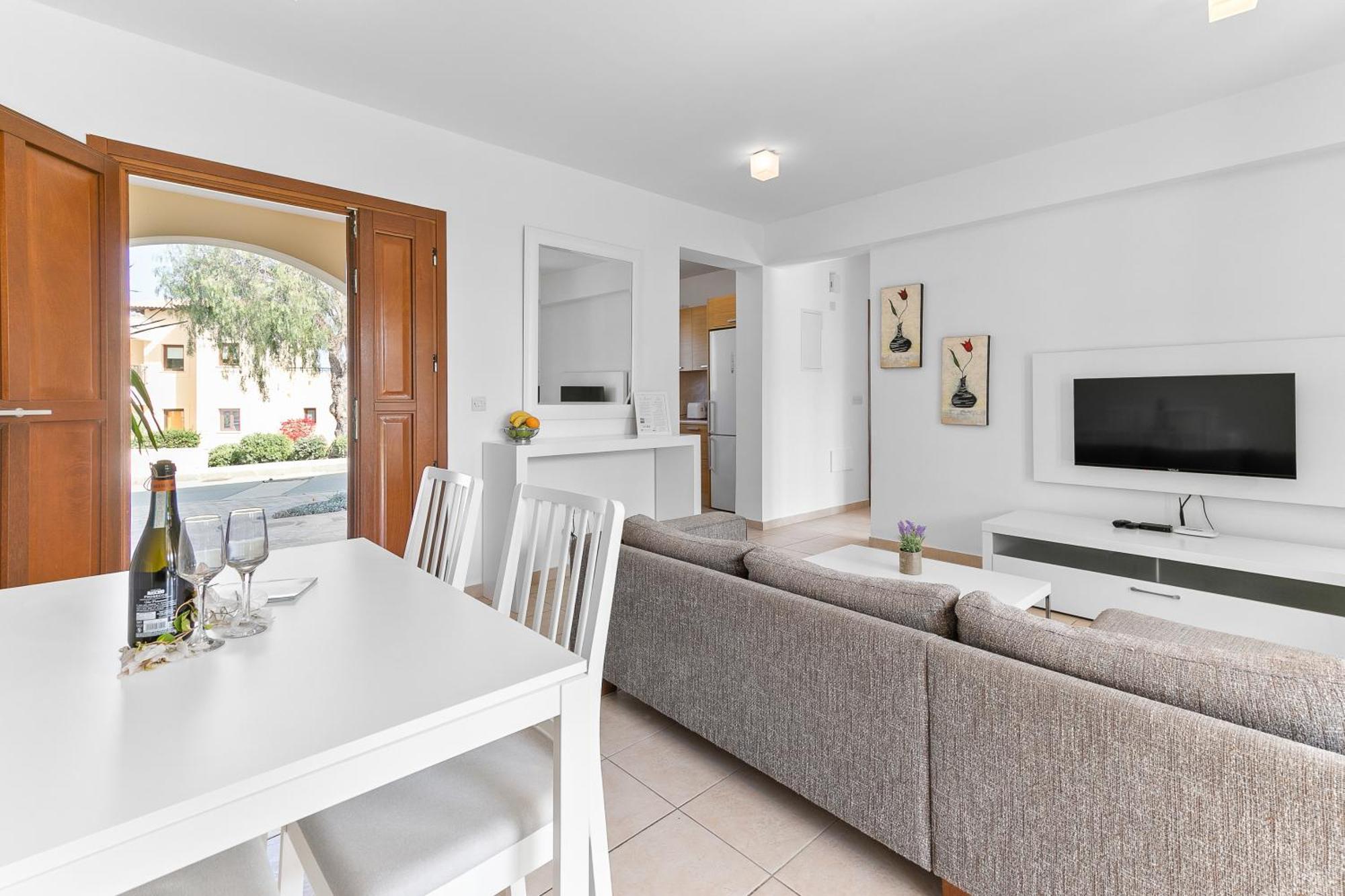 2 Bedroom Asulon With Communal Pools, Aphrodite Hills *