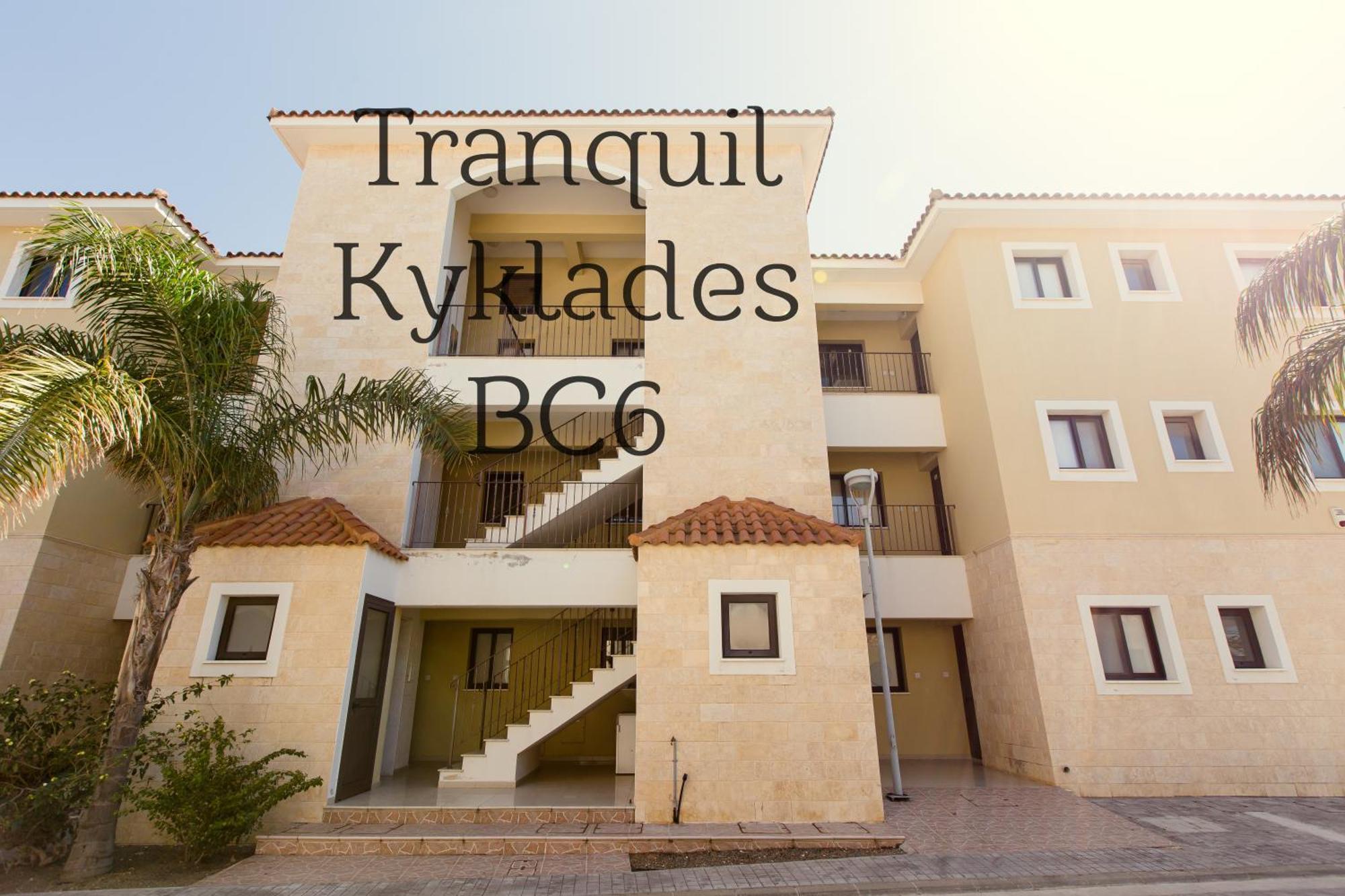 Apartment Tranquil Kyklades Bc6, Walk To Paralimni