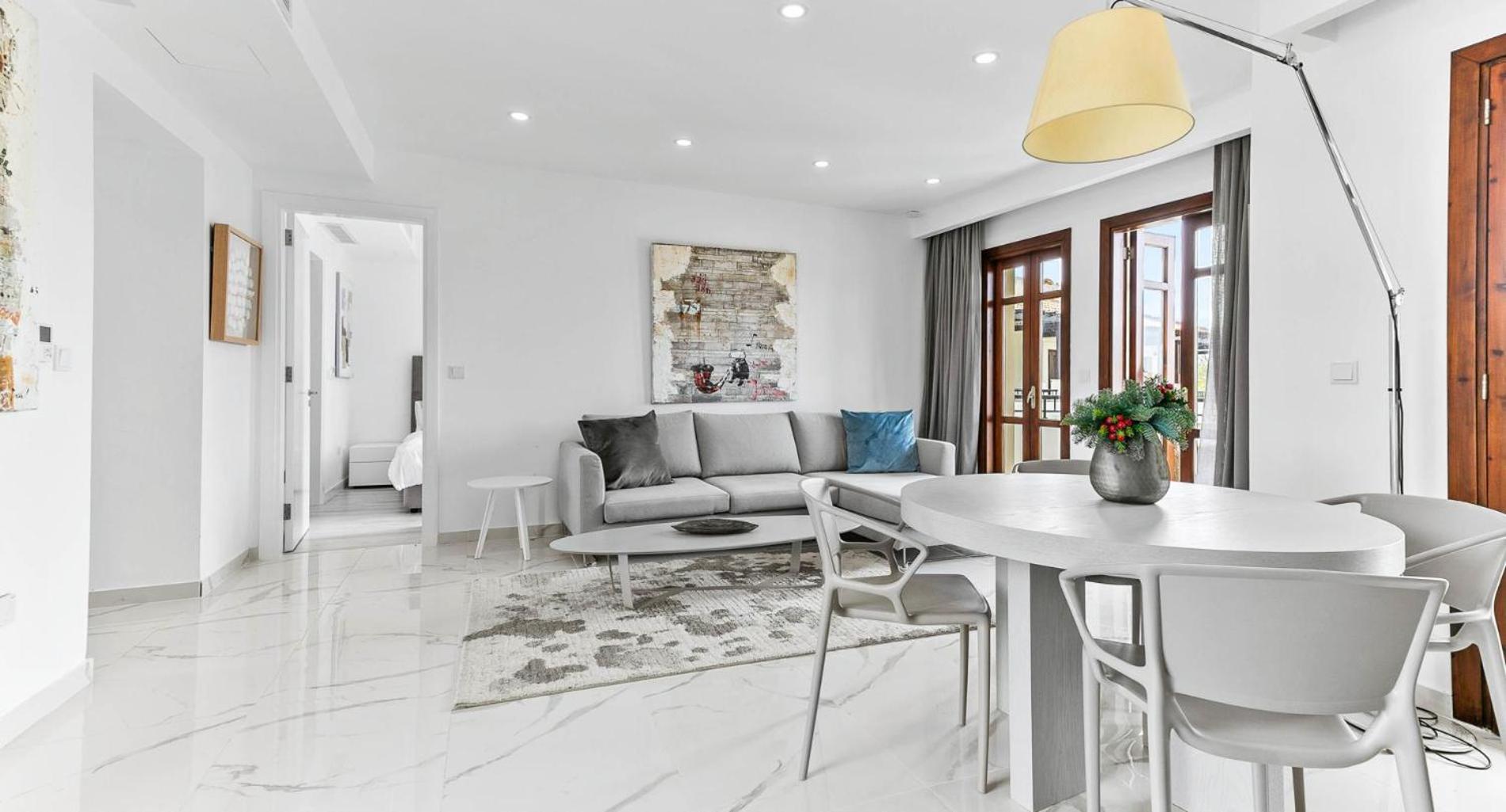 Apartment Modern Db12 - Aether, Overlooking Communal Pool In Heart Of Aphrodite Hills