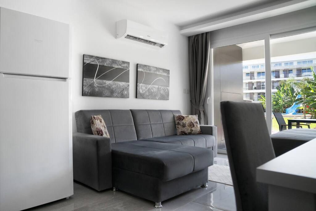 Apartment Courtyard Long Beach, северный кипр, бассейн, терраса, 500м от моря *