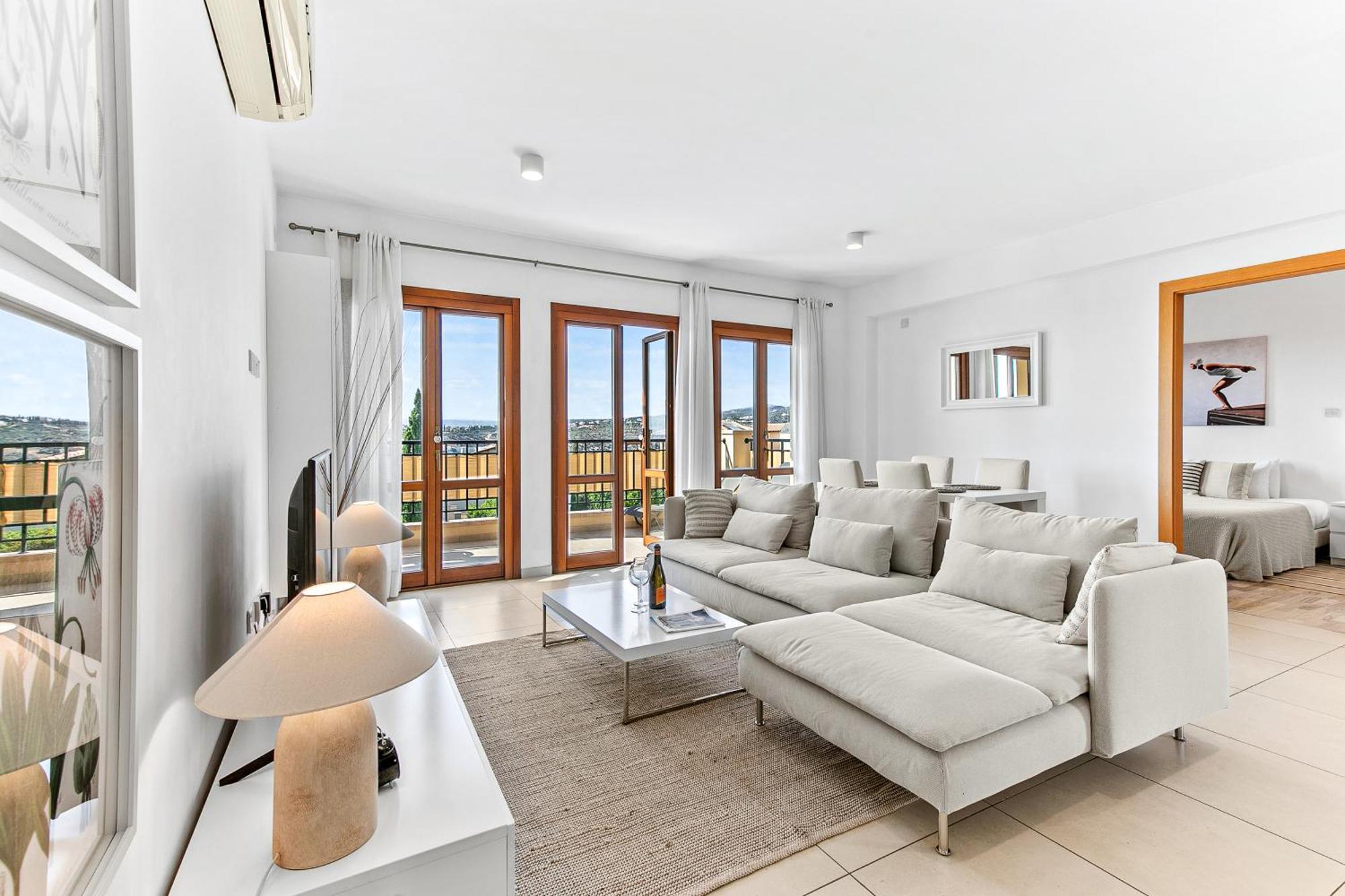 Theia With Sea And Sunset Views, The In Aphrodite Hills Apartment