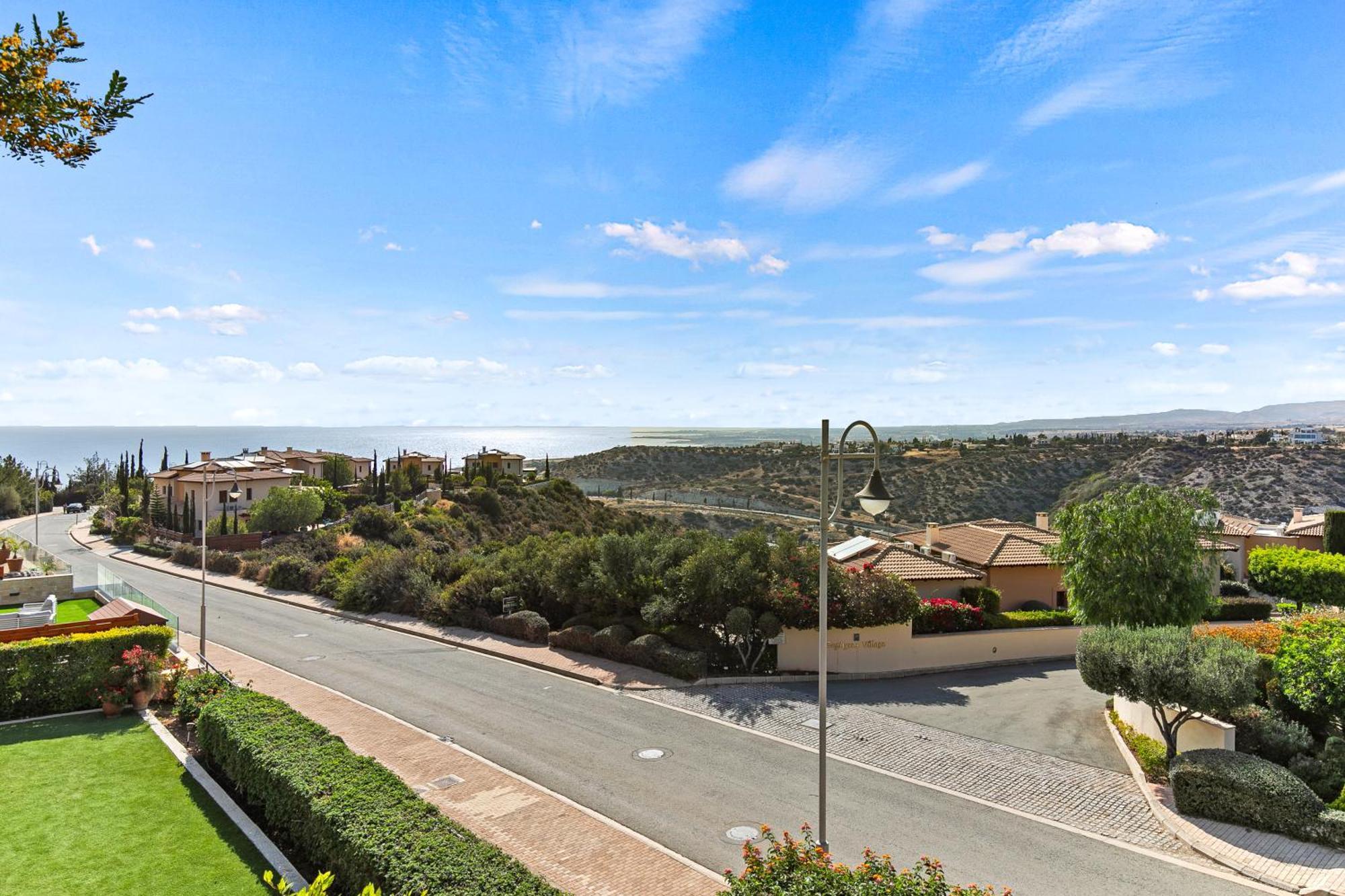 Theia With Sea And Sunset Views, The In Aphrodite Hills Apartment