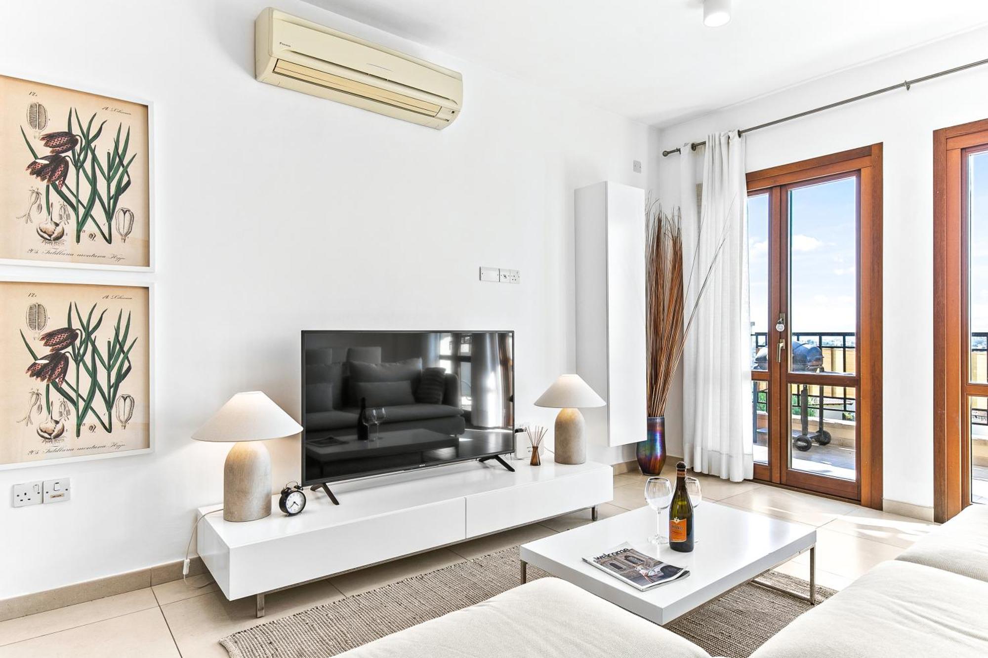 Theia With Sea And Sunset Views, The In Aphrodite Hills Apartment *