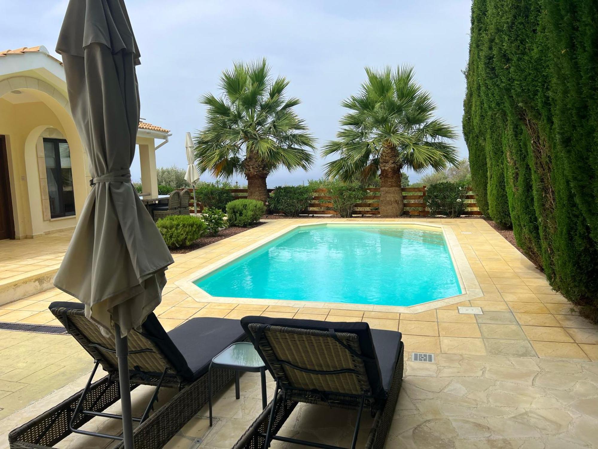 Pleiades - Sea Views, Private Pool & Hot Tub Villa Kouklia