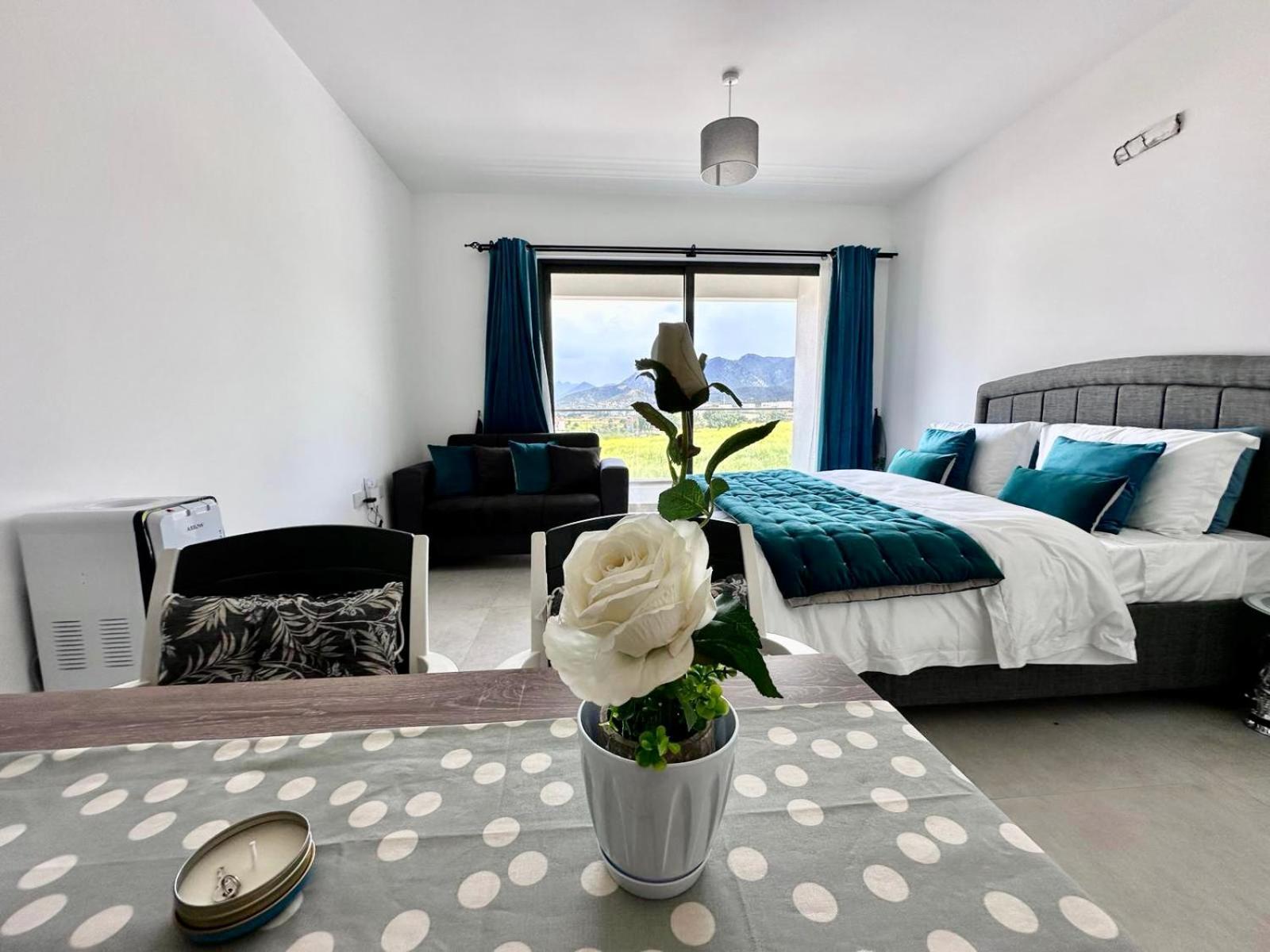 Sea And Mountain Views Penthouse With Access To Facilities * Kalogrea