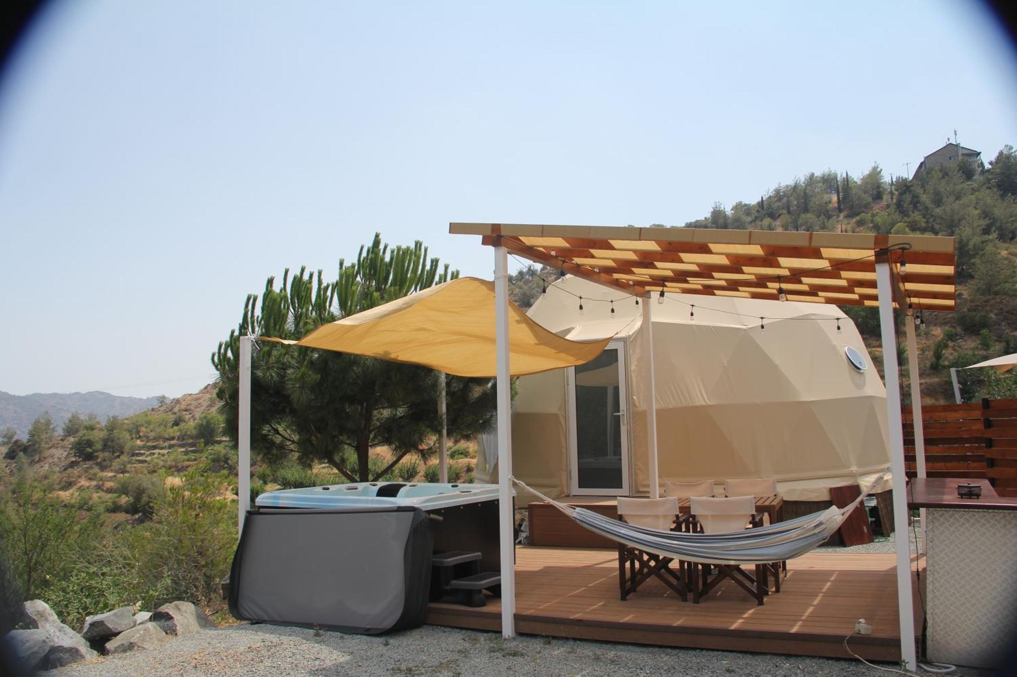 Luxe tent Glamping Boutique Agros
