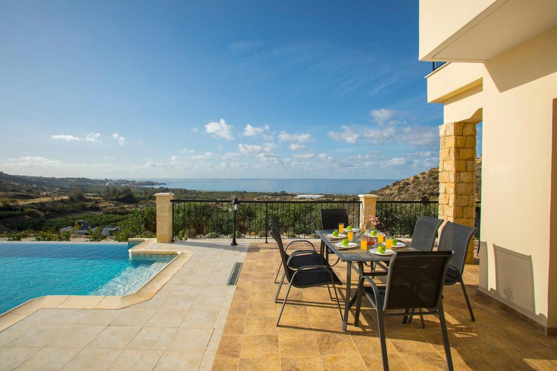Ev Villa Blue Jadeite Coral Bay Paphos Villa