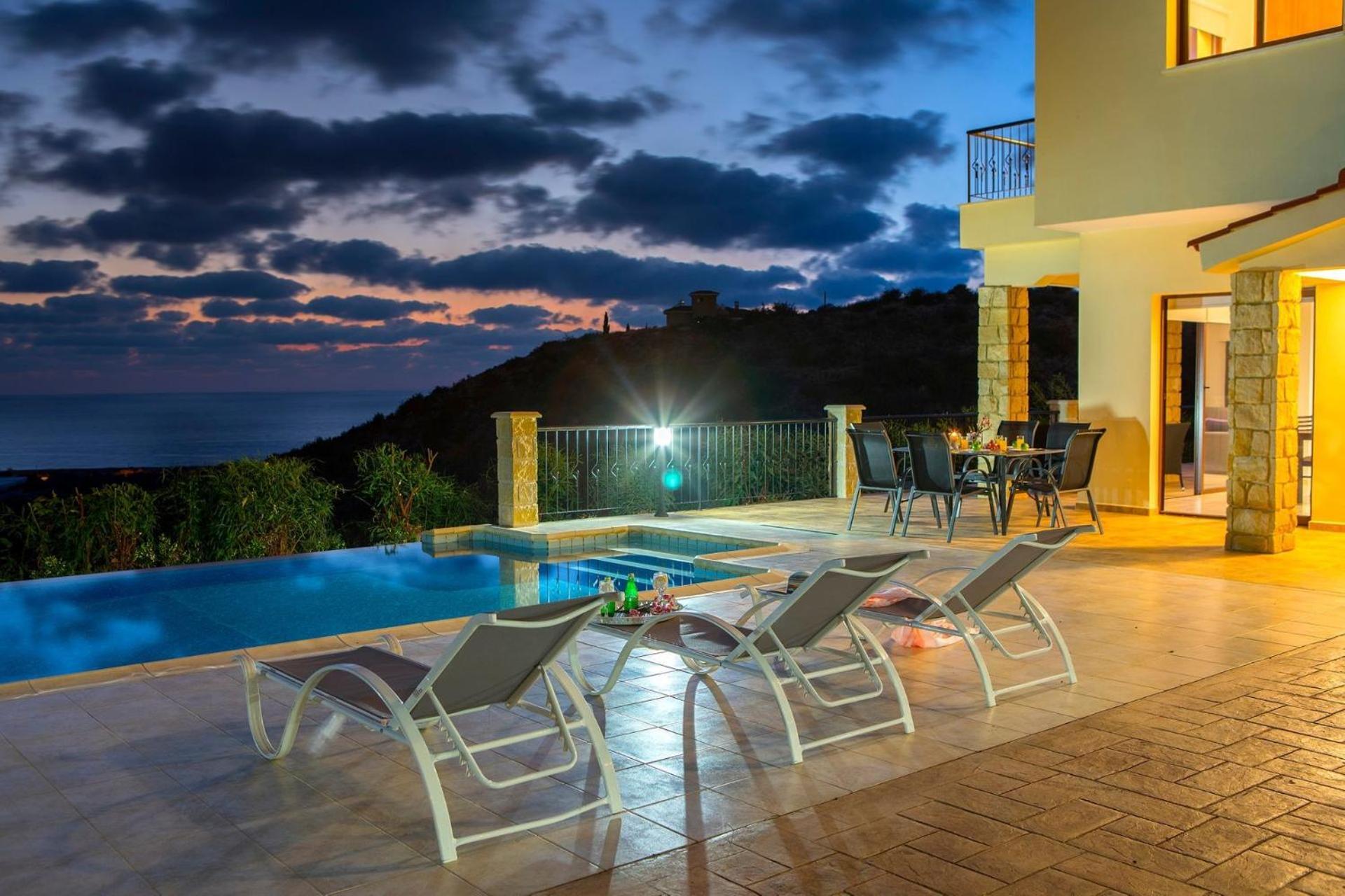 Ev Villa Blue Jadeite Coral Bay Paphos Villa