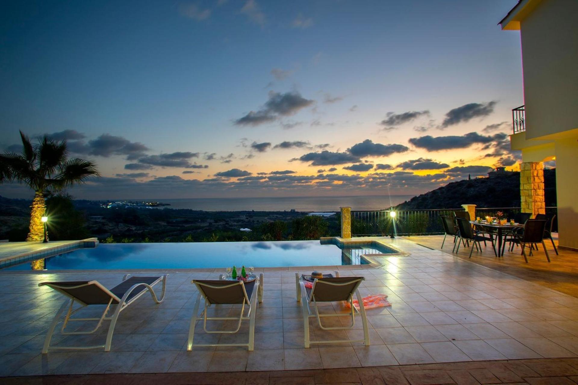 Ev Villa Blue Jadeite Coral Bay Paphos Villa Peyia