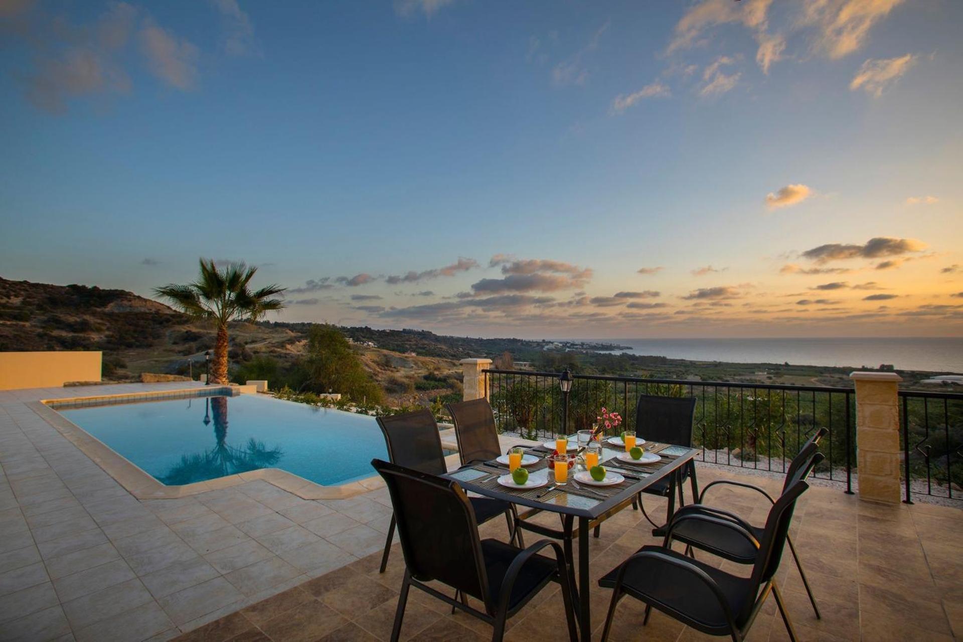 Ev Villa Blue Jadeite Coral Bay Paphos Villa *
