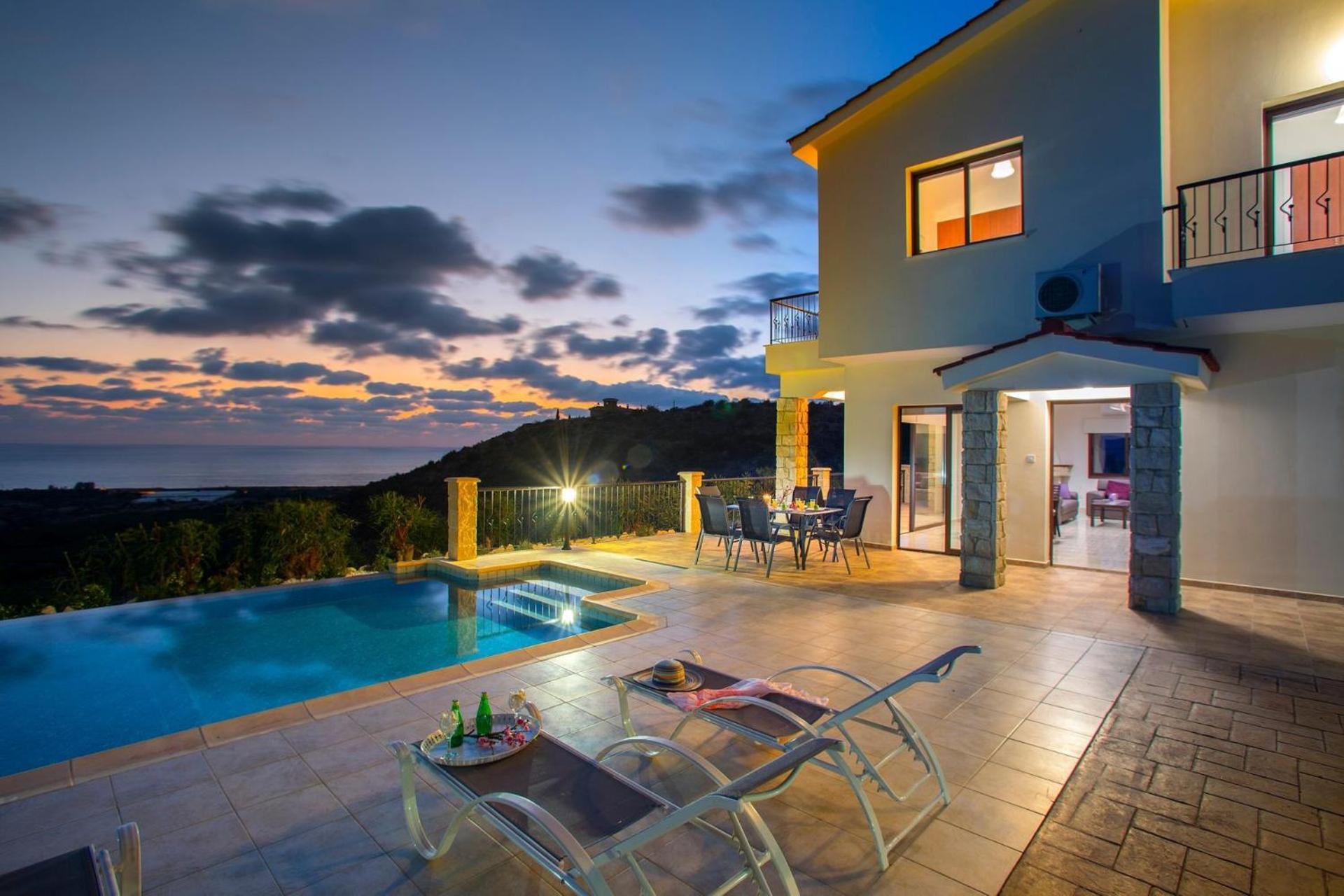 Ev Villa Blue Jadeite Coral Bay Paphos Villa