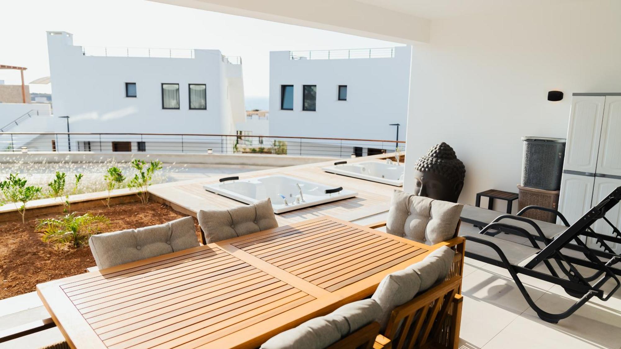 Apartment Mykonos Homes - Stilvolles Mit Eigenem Jaccuzzi *