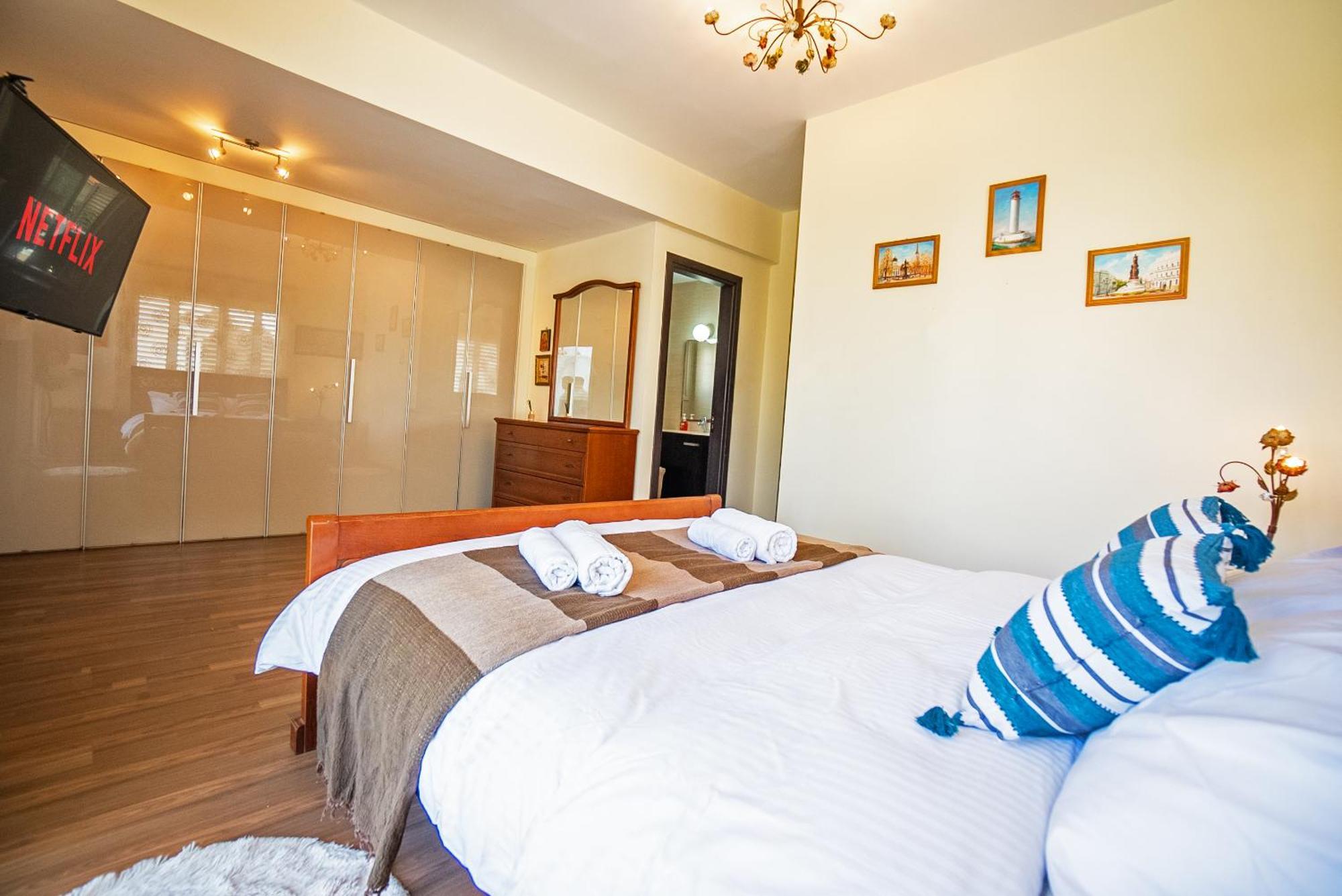 Beachfront Larnaka Dhekelia With Pool Villa Pyla