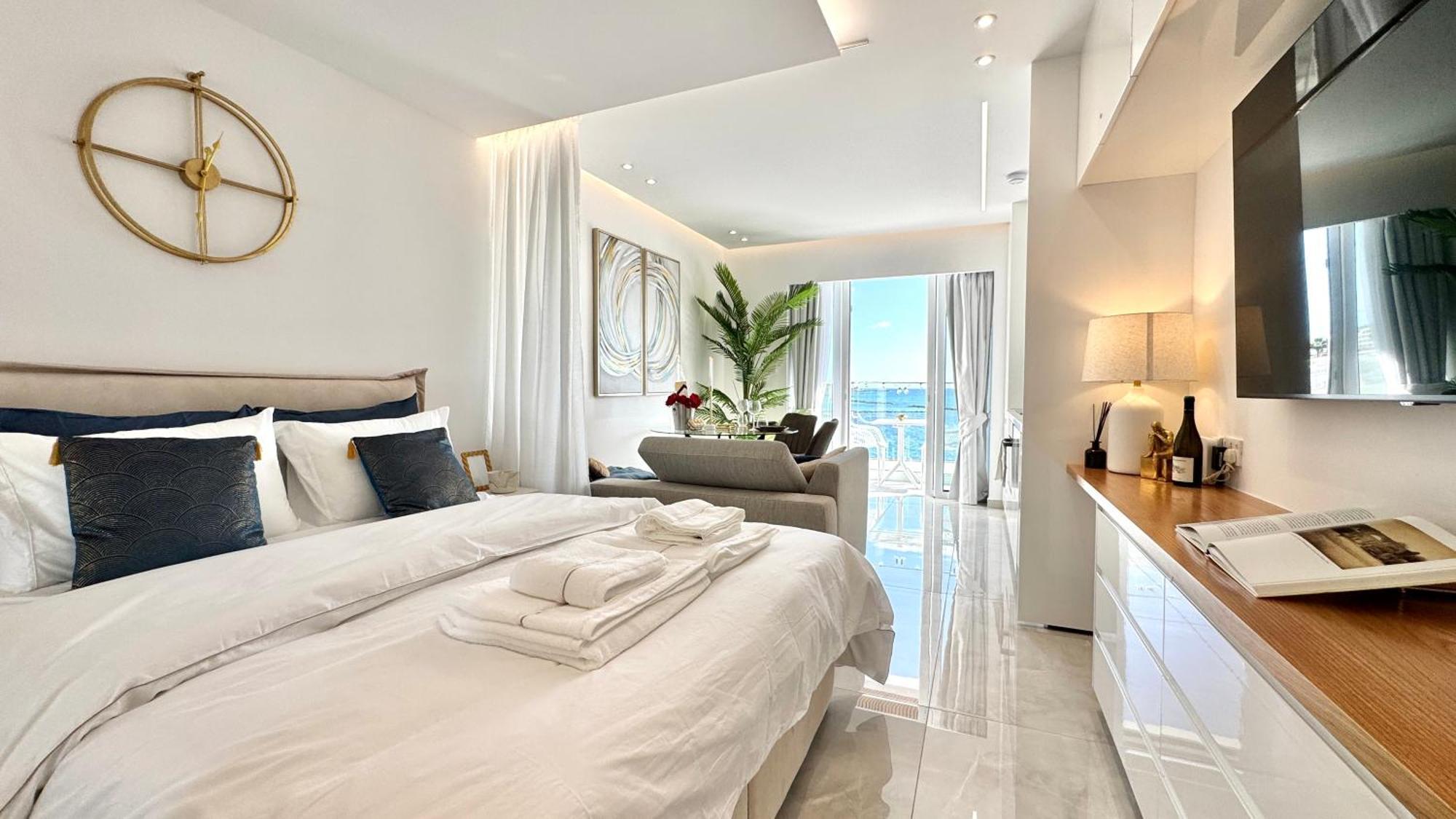 Apartamento The Ocean - Luxury At The Harbor Paphos