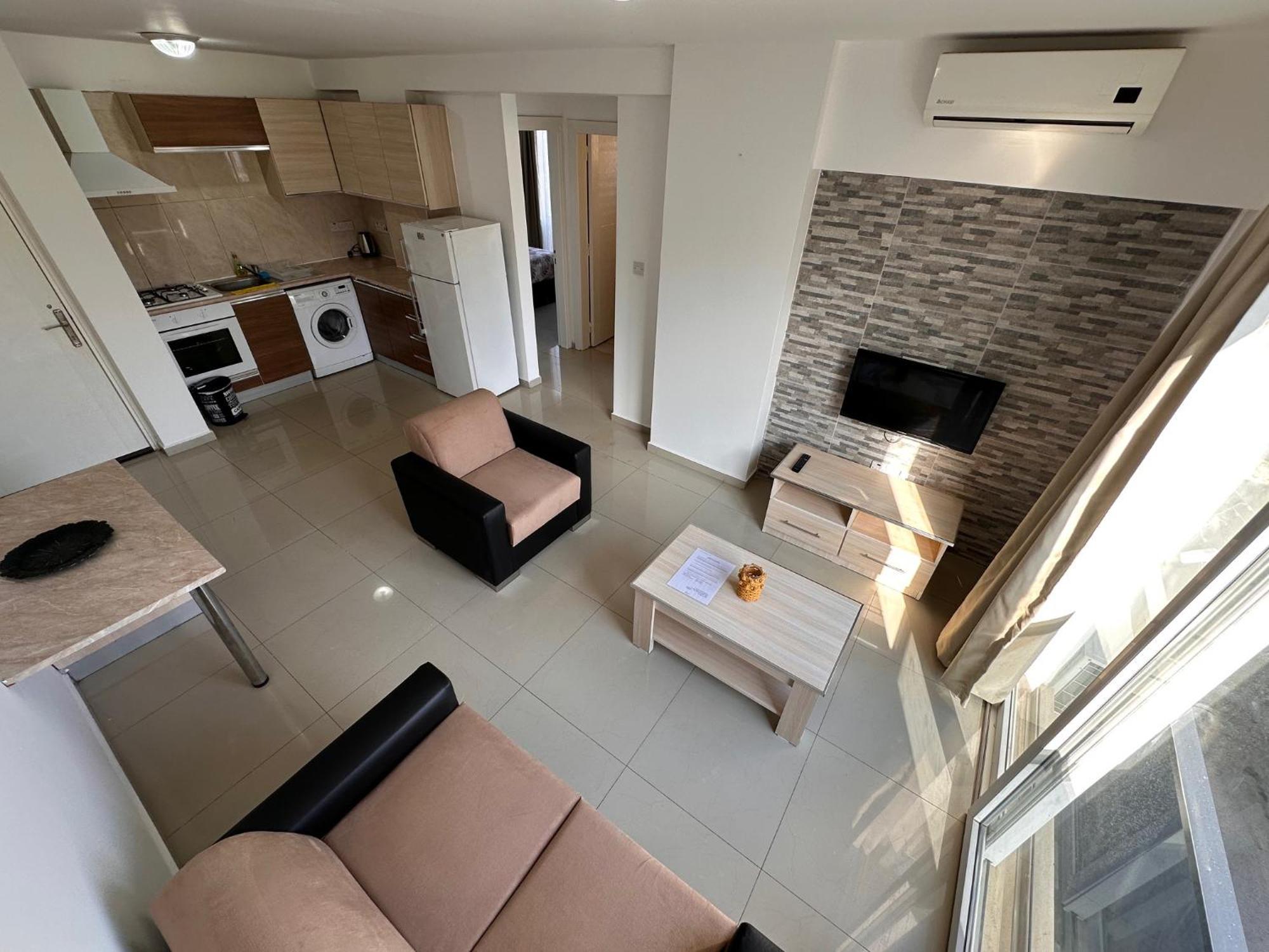 Kyrenia Center, 2 Bedroom, 1 Living Room, Residential Apartment Kyrenia (Northern Cyprus)