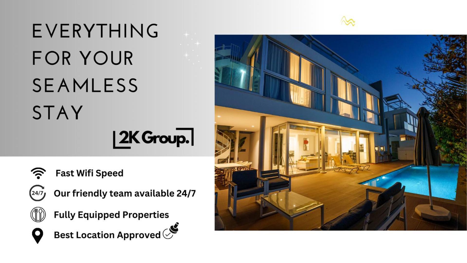 Hubstay - Seaview Pearl Mackenzie By Airport * Larnaca