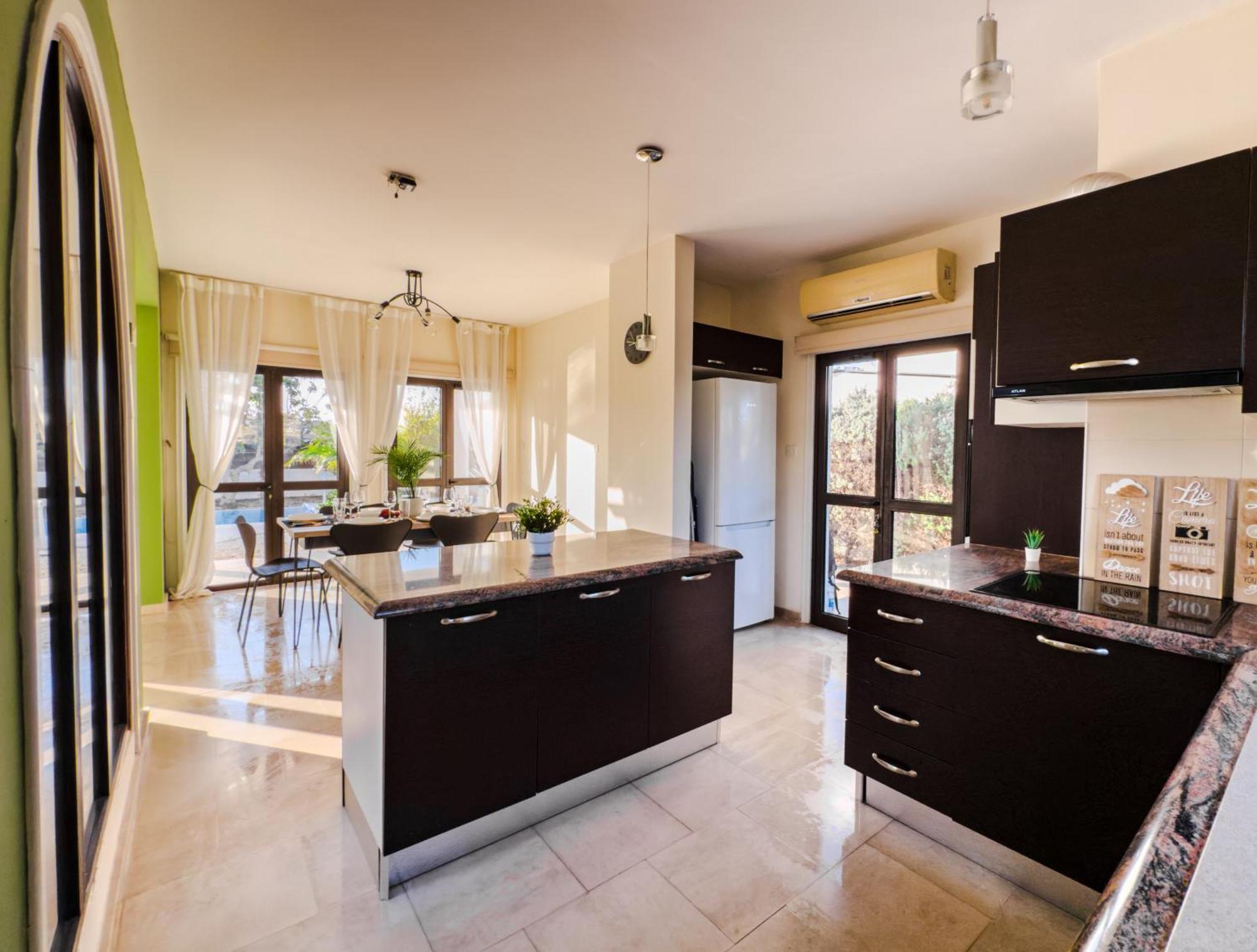 Beachfront With Private Pool And Exotic Fruit Garden Villa Pyla